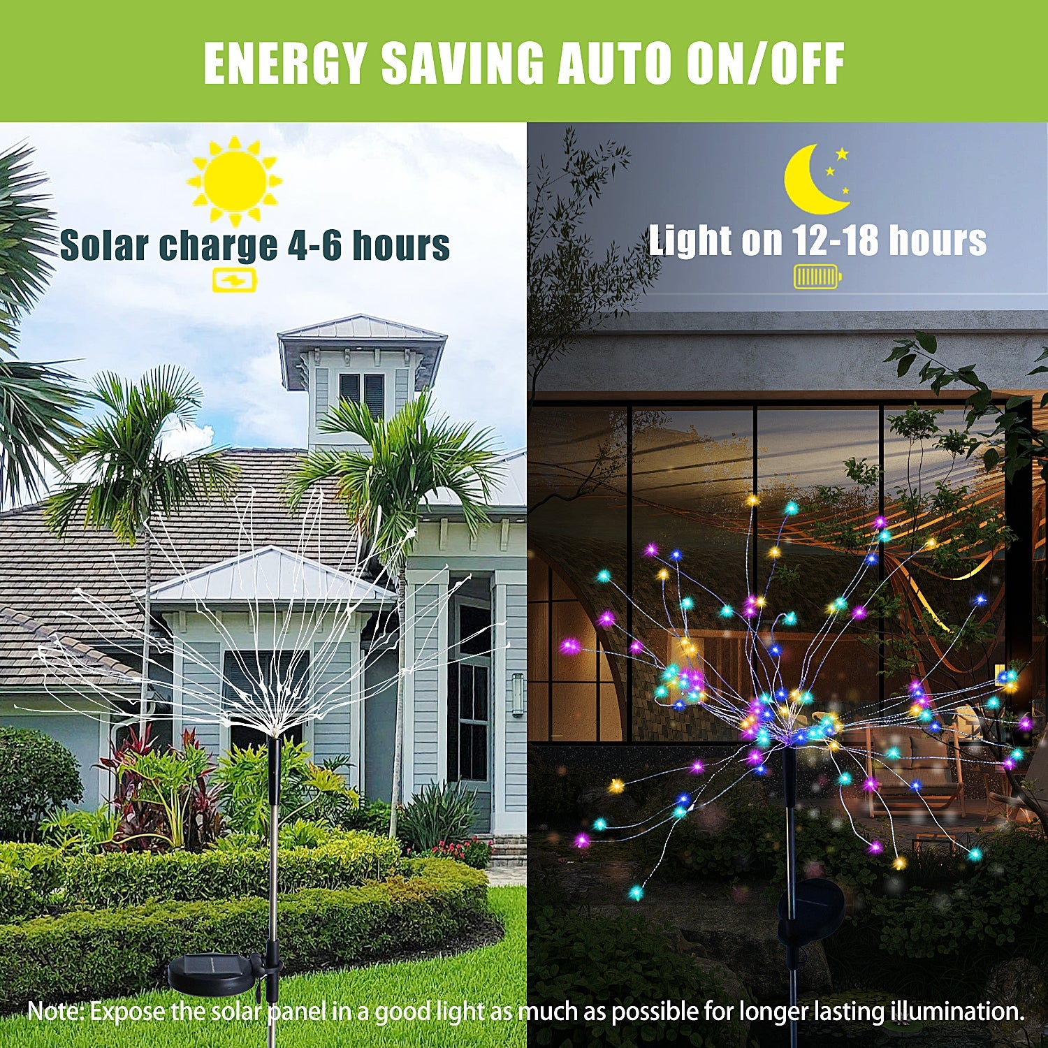 Flumy® - DIY Solar Garden Fireworks Lights - Flumy