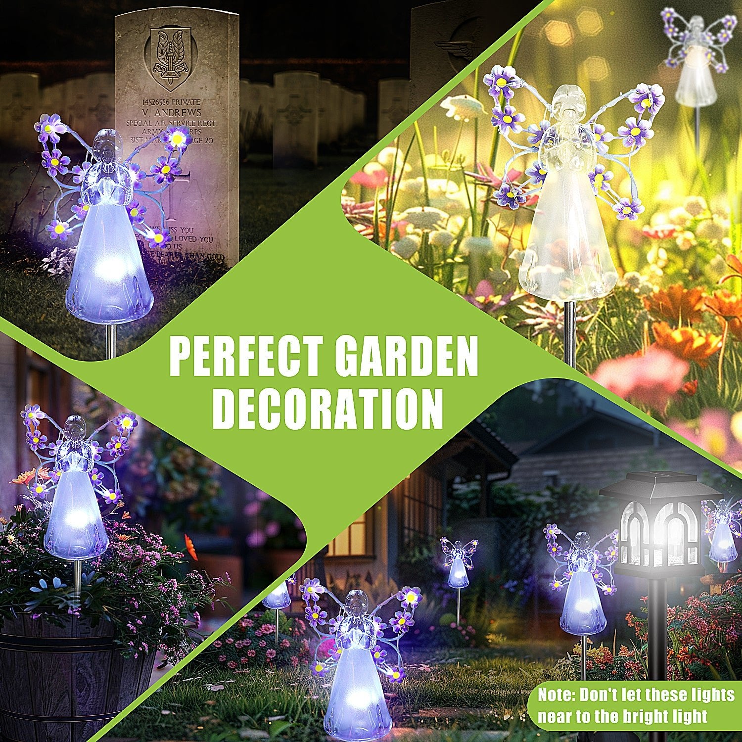 Flumy® - Solar Angel Garden Lights - Flumy