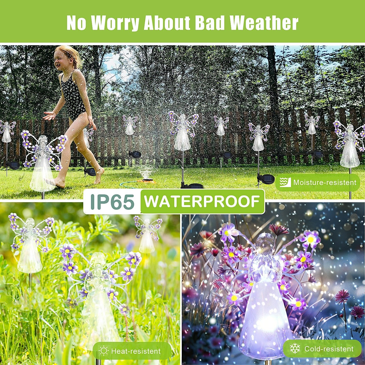 Flumy® - Solar Angel Garden Lights - Flumy