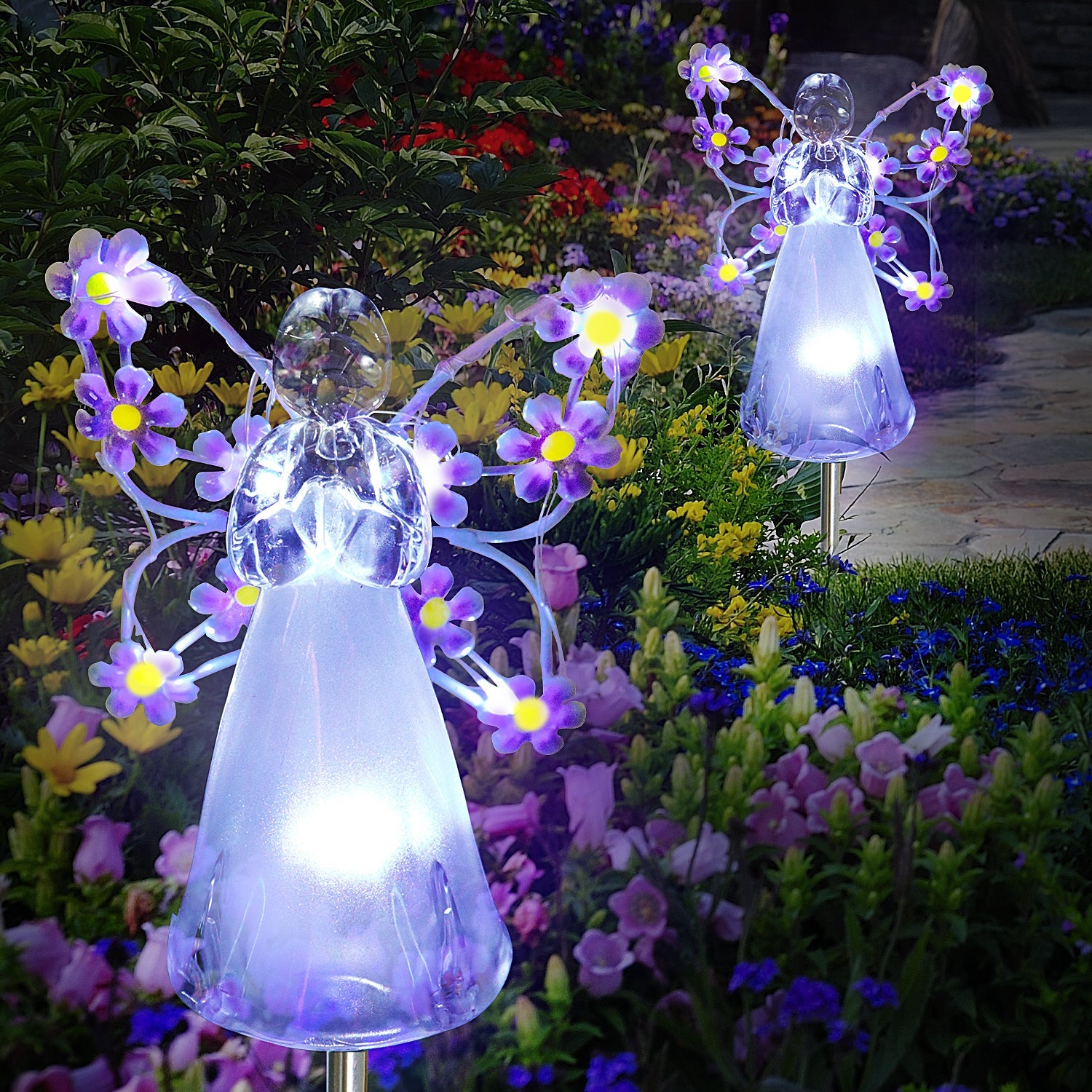 Flumy® - Solar Angel Garden Lights - Flumy