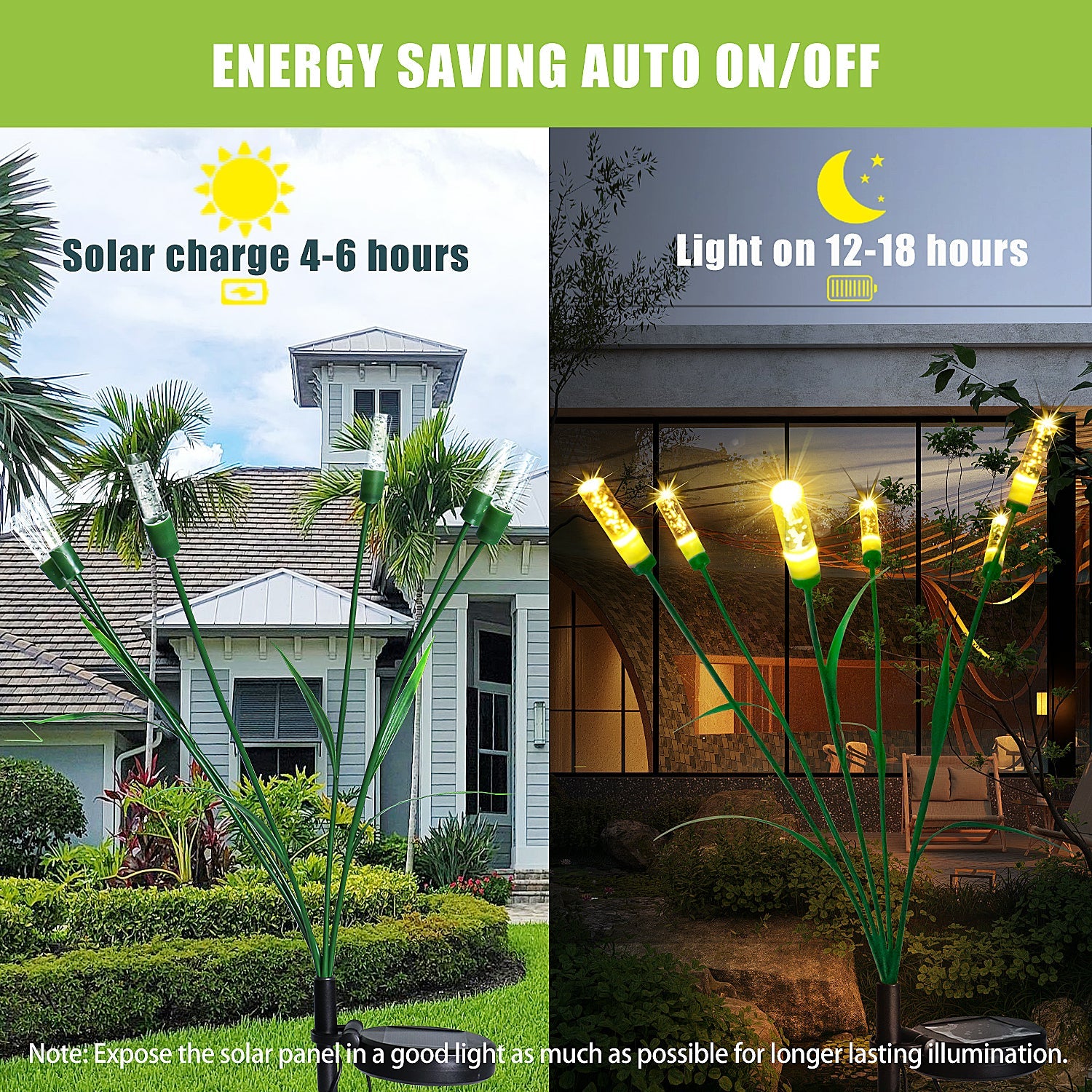 Flumy® - Solar Reed Garden Lights - Flumy