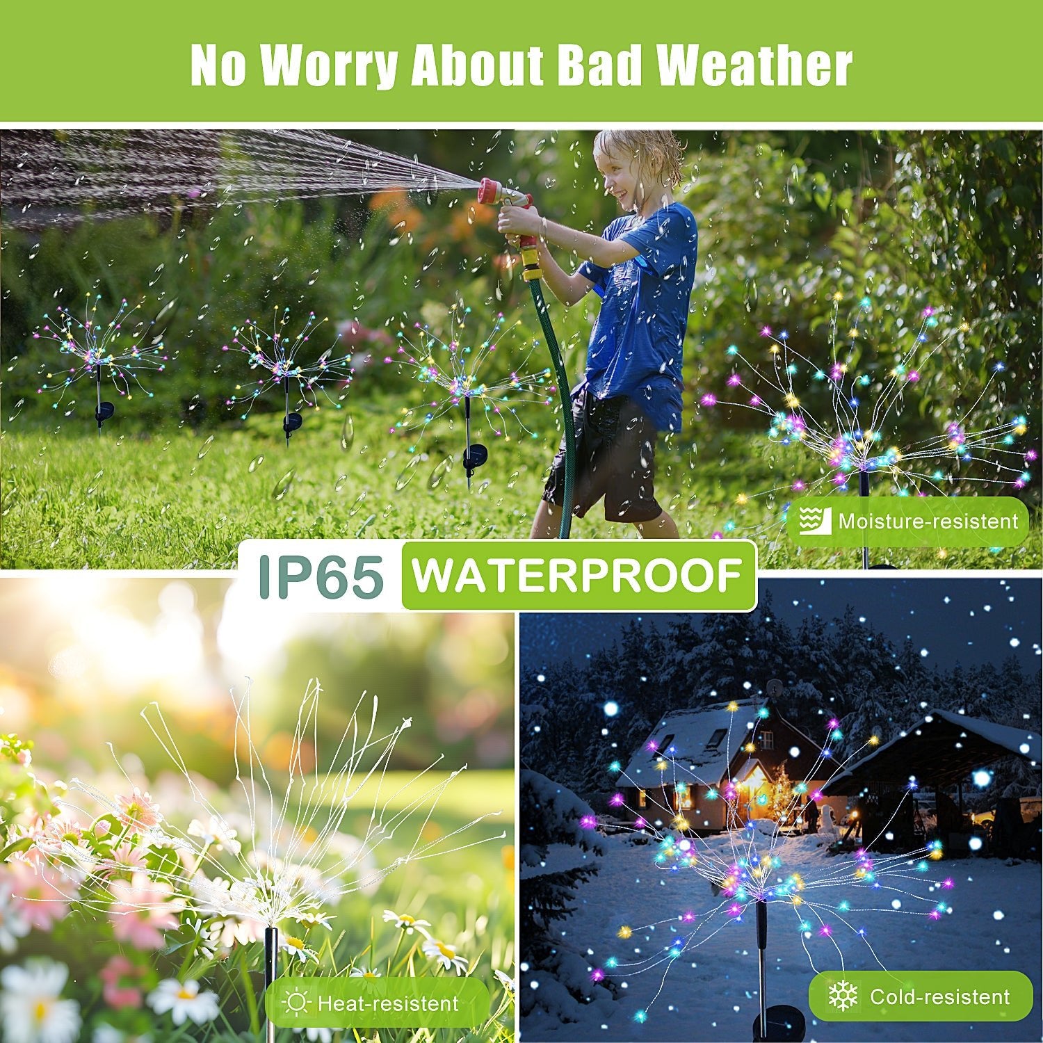 Flumy® - DIY Solar Garden Fireworks Lights - Flumy