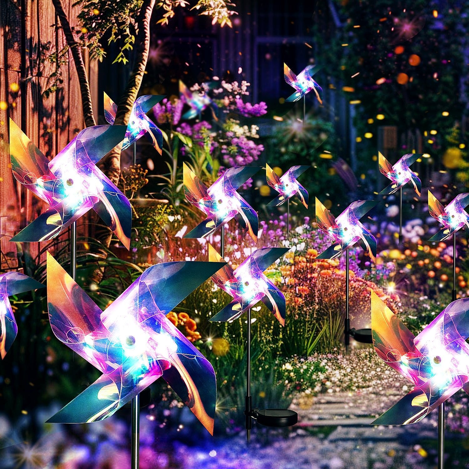 Flumy® - Solar Garden Windmill Light - Flumy
