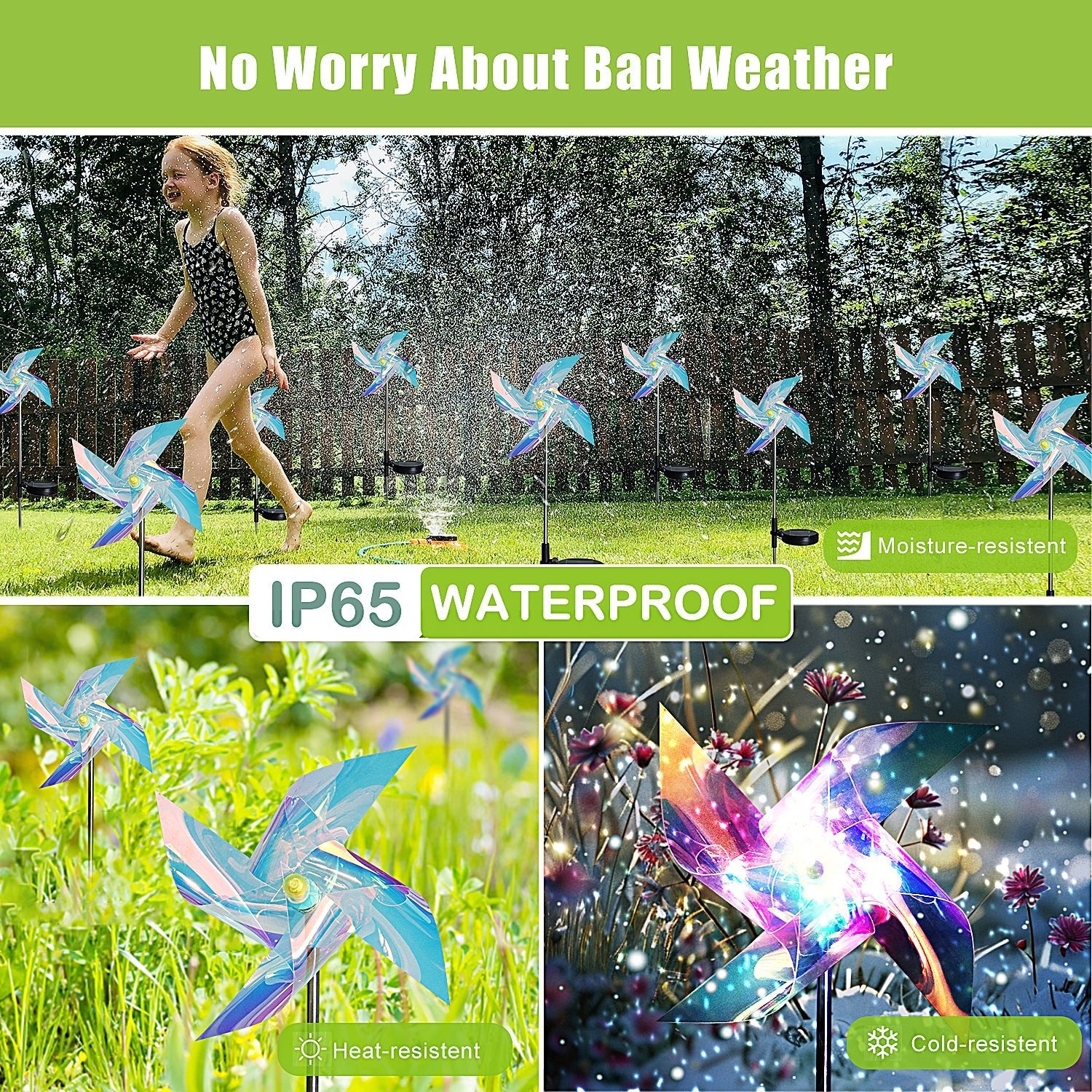 Flumy® - Solar Garden Windmill Light - Flumy